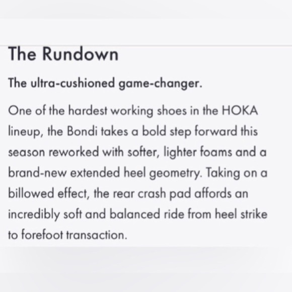 Hoka One Bondi 8 Men’s Sz11.5 Running Athletic Shoe - Picture 10 of 14